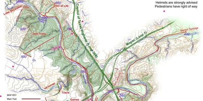 ग्रीनबेल्ट नक्शा Austin